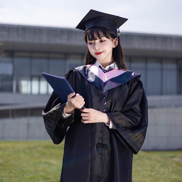 Graduation Cap Graduation Outfit Winter Cap And Gown Winter College Graduation  Dress University Red