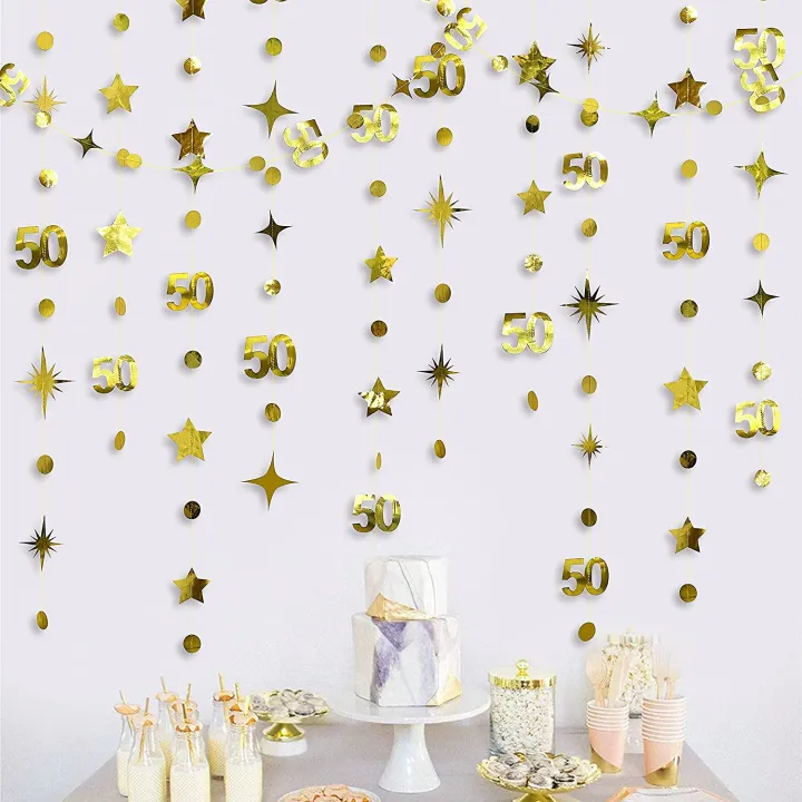 %E3%80%90Petalfall%E3%80%91Gold%2080th%20Happy%20Birthday%20Banners%20Decorations%20Circle%20Star%20Garland%20Paper%20Hanging%2080%20Year%20Old%20Birthday%20Party%20Supplies%20-%20Image%207