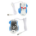 Wired Mechanical Mouse Macro Programming RGB Light Mouse 12800 DPI Gaming Mouse Fit for 7 8 10 for IOS. 