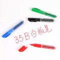 Erasable Whiteboard Pen Replaceable Ink Capsules Blackboard Pens Black/Blue/Red/Green 2.0mm Ink Crude Nib School Stationery. 
