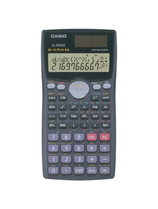 Scientific Calculator FX 991MS Brand New 2 Line Display