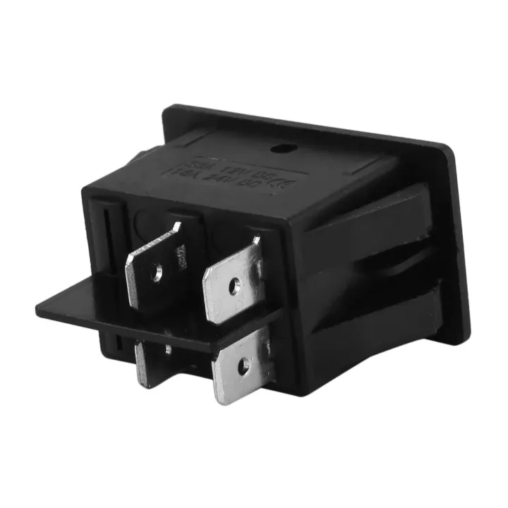 NXFDSIOZ%208x%2012V%2035A%20Car%20Truck%20Boat%20Fog%20Light%20Rocker%20Switch%20LED%20Light%20Dash%20board%20Toggle%204Pin%20Black%20-%20Image%202