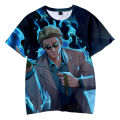 3D O-Neck Tshirt Men Women Anime Tshirt Summer Short Sleeve Harajuku Streetwear 2021 Jujutsu Kaisen Clothes Cool. 