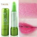 Kiss Beauty Aloe Vera Moisturizing Lip Balm Water Embellish Soothe Color Lipstick 1.8g. 