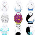 Kostum Cosplay Anime Gintama Sakata Gintoki Kagura Shinsengumi Elizabeth Sadaharu Takasugi Shinsuke Unisex 3D Hoodie Sweatshirt. 