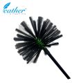 COB WEB BRUSH / DUSTER WITH 200CM PLASTIC COATED TELESCOPIC HANDLE (ADJUSTABLE) - FEATHER. 