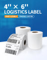 100x150mm (4" x 6") Shipping Sticker Labels for Direct Thermal Printers - 350 Labels. 