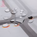 Waterproof Shower Curtain PEVA Fabric Bathroom Home Hotel Bath Drape With Hooks. 