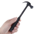 【Miga Plaza】Fashionday Plastic handle mini claw hammer woodworking nail puncher metal hammer tool. 