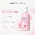 LAIKOU Japan Sakura Body Lotion Niacinamide + Vitamin C Brightening Reduce Wrinkle Smooth & Nourish Skin 200g. 