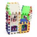 24Pcs Children Inserted Plastic Building Blocks Assembled Blocks Kid House Building Blocks Construction Developmental. 