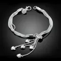 ZEBF--925 Sterling Silver Bracelet Woman Vintage Luxury Original Jewelry Accessories Fashion Designer Party Wedding Jewelry Gifts 2024. 