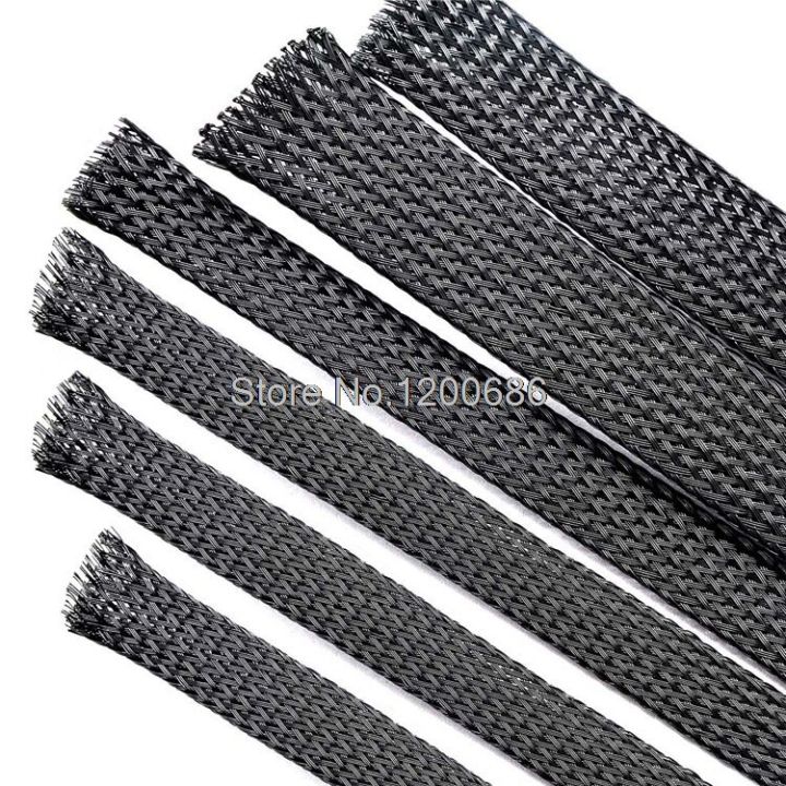 10M%20Cable%20Sleeve%20black%20Wire%20Protection%20PET%20Nylon%20Cable%20Sleeves%20wire%20cable%20Braided%20Cable%20Sleeve%202/4/6/8/10/12/16/18mm%20-%20Image%202