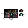 Electronic Basketball Scoreboard,With for Multisports Indoor EU Plug. 