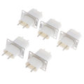 5Pcs Electronic Microwave Oven Magnetron 4 Filament Pin Sockets Converter Home Encounter. 