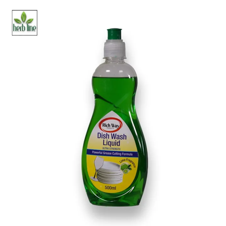 Herb Line Rich Way Dish Wash Liquid - Ultra Strength 500ml