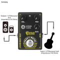 Sutuiying D-17 Effects Pedal Dolamo Heavy Metal Guitar Effects Pedal Luxury High Gain Distortion Volume/Mid DC 9V with True Bypass. 