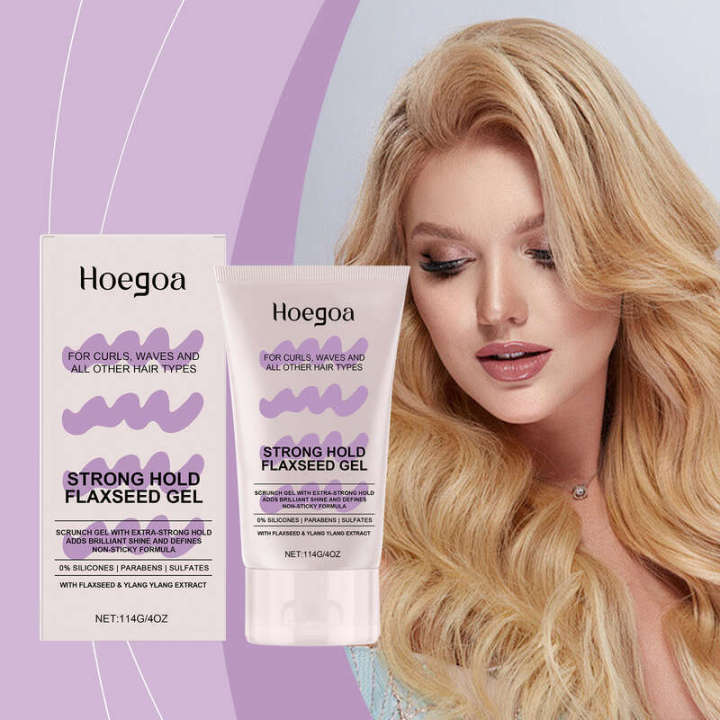 Hoegoa%20flaxseed%20nourishes%20hair%20to%20create%20natural%20curls.%20Portable%20elastic%20styling%20gel%20-%20Image%202