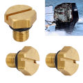 3Pcs Boats Carburetor Float Bowl Drain Screw 6H3-14992-00 For 2T 40 50 60 75 to 90 Horsepower Outboard Engine Marine Accessories. 