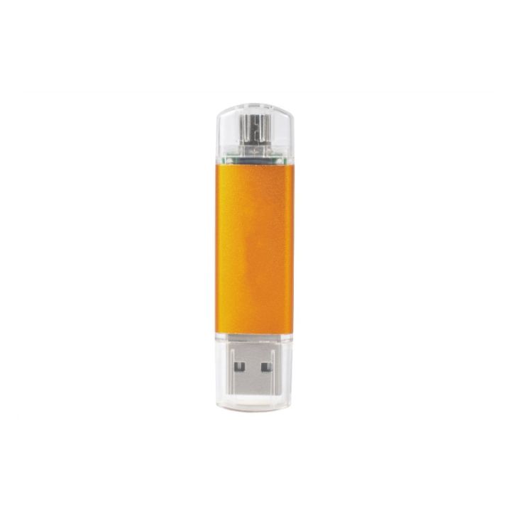 Orange Color】 Smart Phone USB Flash Drive Metal Pen Drive 64gb Pendrive 8gb 32gb OTG External Storage Usb Memory Stick Flash Drive