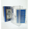 777 Poker Plastic Playing Cards with Case- 100% PVC Waterproof Casino Quality 54 Cards. 