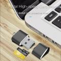 Card Computer Adapter Mini Reader Adapter Comes with TF Card Slot USB Portable USB Tf Card Adapter Data Transfer Aluminum. 