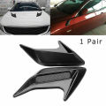 2pcs 3d Car Side Vent Air Flow Fender Sticker Auto Simulation Air Inlet Decorative Shark Gill Intake Hood Car Decor Modification. 