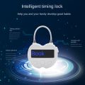 Smart Time Lock LCD Display Time Lock Multifunction Electronic Time Lock Waterproof Time Lock USB Rechargeable Time Lock. 