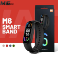 Anedshaop NEW M6 Jam pintar Smart Watch Sport Band Women Man Wristband Fashion Fitness Tracker Blood Monitor Bluetooth SmartWatch. 