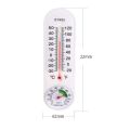 Indoor Wall-Mounted Household Greenhouse Temperature And Humidity Meter. 