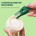 Innovative Fashionable 4 In 1 Multifunctional Detachable Long Handle Cup Bottle Cleaning Brush Simple Creative Carrot Baby Bottle Nipple Scrubber Household Cleaning Tools. 