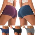 Low Waist Pure Cotton Box Panties for Girls. 