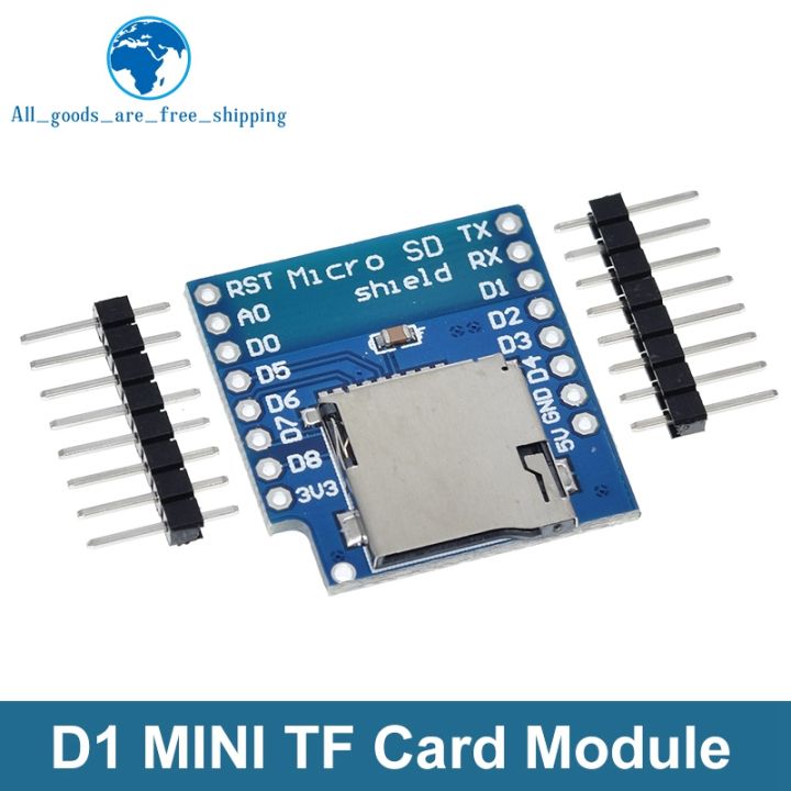 DIYTZT%20Micro%20SD%20Storage%20Expansion%20Board%20D1%20Mini%20TF%20Card%20Module%20Mini%20Micro%20SD%20TF%20Card%20Memory%20Shield%20Module%20With%20Pins%20for%20Arduino%20-%20Image%203