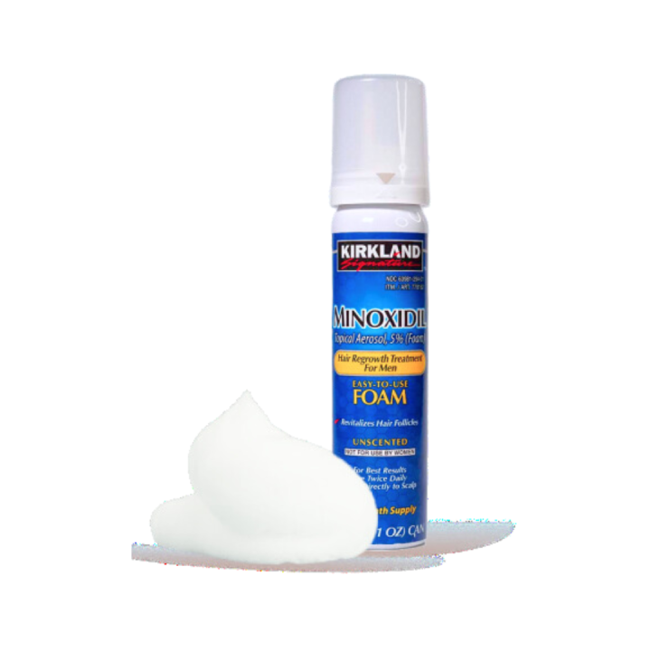 Original Kirkland Signature Men's Minoxidil Foam - 1 Month Supply ...