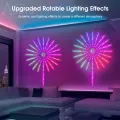 Auoyo 110/195 LED Strip Lights Dream Color Lamp Christmas Lights 5050 RGB Strip Lights Smart Flexible LED Firework Lights Music Sound Sync Lights with APP Remote Control DC 5V. 