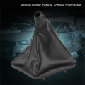 Black Shift Gear Dust Cover PU Leather for BMW E30 E34 E36 E46 Z3 Boot Gear Lever Gaiter Cover. 