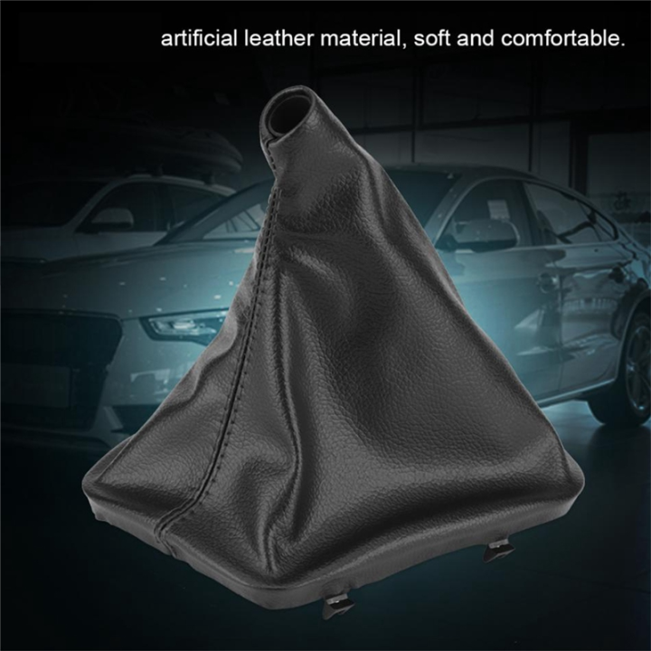 Black%20Shift%20Gear%20Dust%20Cover%20PU%20Leather%20for%20BMW%20E30%20E34%20E36%20E46%20Z3%20Boot%20Gear%20Lever%20Gaiter%20Cover%20-%20Image%206