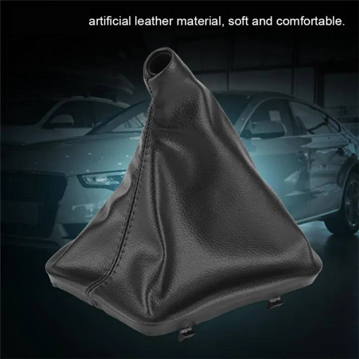 Black%20Shift%20Gear%20Dust%20Cover%20PU%20Leather%20for%20BMW%20E30%20E34%20E36%20E46%20Z3%20Boot%20Gear%20Lever%20Gaiter%20Cover%20-%20Image%206