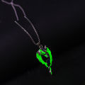 1/3Pcs Fashionable Retro Hip-hop Necklace Creative Luminous Necklace Men Cool Totem Pendant Chain Male Accessory. 