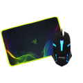 RGB Programmable Gaming Mouse M66 + Q3 Mouse Pad – High-Precision Gaming Combo - SKU - 41. 