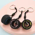 F1 Racing Souvenirs Car Tire Keychain Gift Mini Car Keychains Unisex Key-Ring ZHANGNA. 