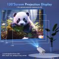 HY300 New 2024 4K Android 11 Home Cinema Outdoor Portable Projetor. 