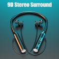 Bluetooth Earphones Wireless Headphones Magnetic HIFI Sport Neckband Neck-hanging TWS Earbuds Wireless Blutooth Headset with Mic. 