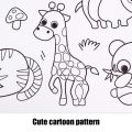 1 Roll Color Filling Graffiti Scroll/ DIY Children Sticky Drawing Paper/ Creative Early Educational Painting Toys. 