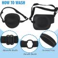 Occlusion Medical Lazy Eye Patch Amblyopia Obscure Astigmatism Training Eyeshade Filled Pure Silk Child Amblyopia Eye Patches. 