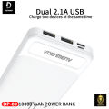 Denmen Power Bank DP09 2USB 2.1A 10000mah. 