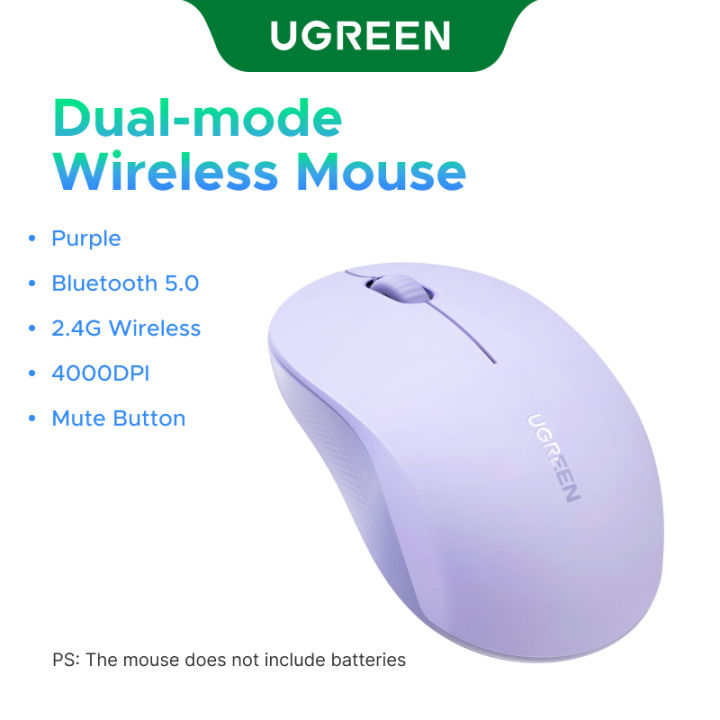 UGREEN%20Mouse%202.4G%20Dual%20Mode,%204000DPI%204-Level%20Adjustable,%20Silent%20Click,%20Portable%20Ergonomic%20Mouse%20for%20Laptop%20-%20Image%208