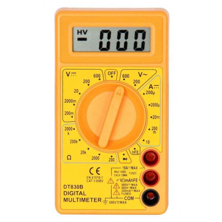 CE multimeter DT830B with Safety Design Latest CAT II | Daraz.lk
