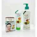Fresh and White Beauty Cream - Whitening Body Lotion - Face Wash combo pack. 