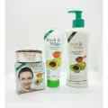 Fresh and White Beauty Cream - Whitening Body Lotion - Face Wash combo pack. 